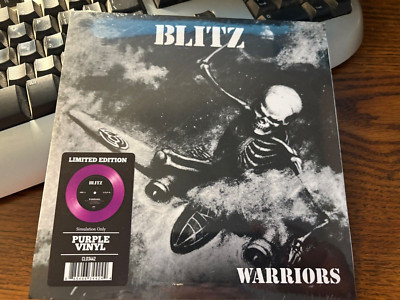Blitz - Warriors - Purple [New 7'' Vinyl] Colored Vinyl, Purple
