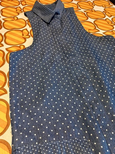 ONETEASPOON POLKA DOTS 100% COTTON PARTY DRESS SIZE S HANDMADE IN CHINA. - Picture 11 of 11
