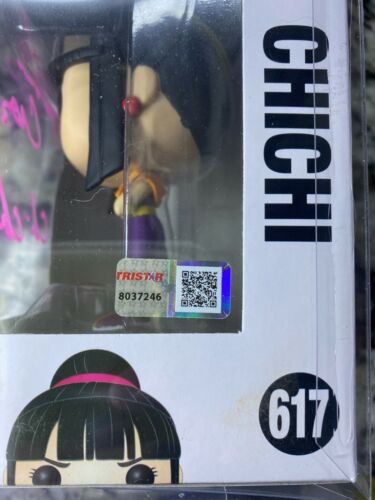 Dragon Ball Z ChiChi #617 Funko Pop Certificado de Autenticidad Autografiado Firmado por Cynthia Cranz - Imagen 3 de 7