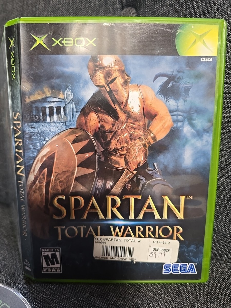Xbox - xbox★SPARTAN TOTAL WARRIOR 海外版 北米版 NEW Spartan Total Warrior XBox Game SEALED Sega Original X