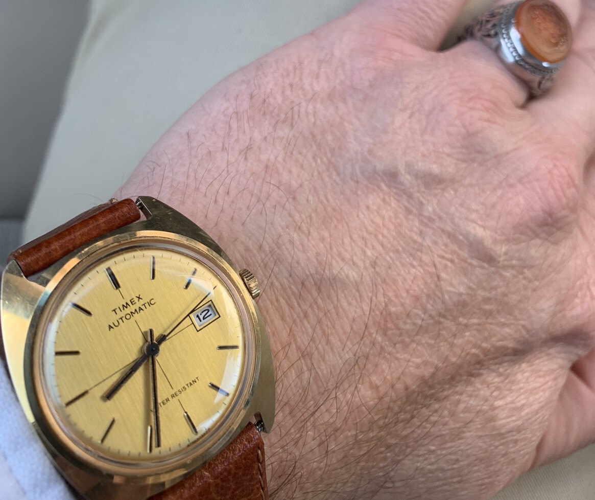 TIMEX HOTLINE100 ヴィンテージ デッドストック ✓ UNIQUE Vintage Timex - Automatic Men's Watch ✓ | eBay