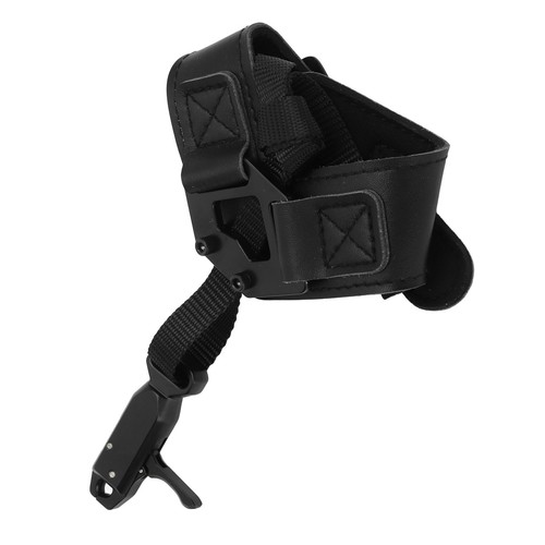 ()Bow Release Aid Archery Adjustable Compound Bow Wrist Strap Shooting Hunting A - Picture 20 of 22