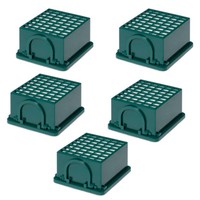 5 Hepafilter Mikrofilter FüR Vorwerk Kobold 130 131 Hygienefilter Kompatibel