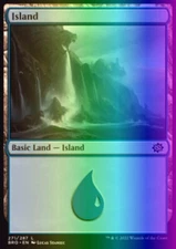 MTG Magic the Gathering Island (271/399) The Brothers' War LP FOIL