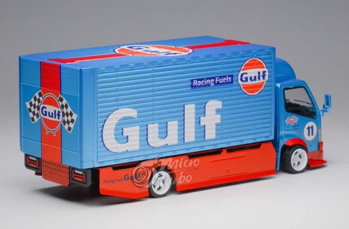 GB MT 1:64 Gulf H300 Tow Truck Custom Racing Fuets Modell Diecast Sammelauto - Bild 11 von 18