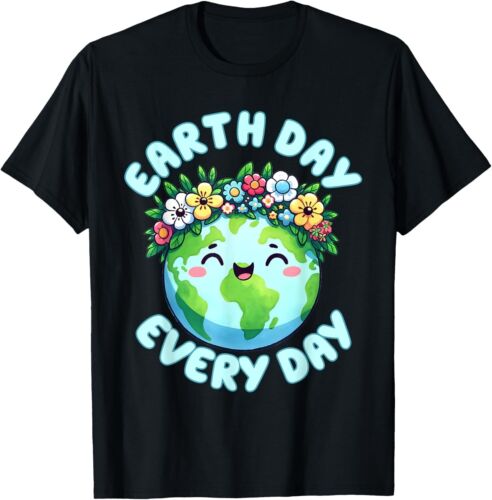 Earth Day Shirt Kids , Women & Men Cute 55th Earth Day 2025 T-Shirt