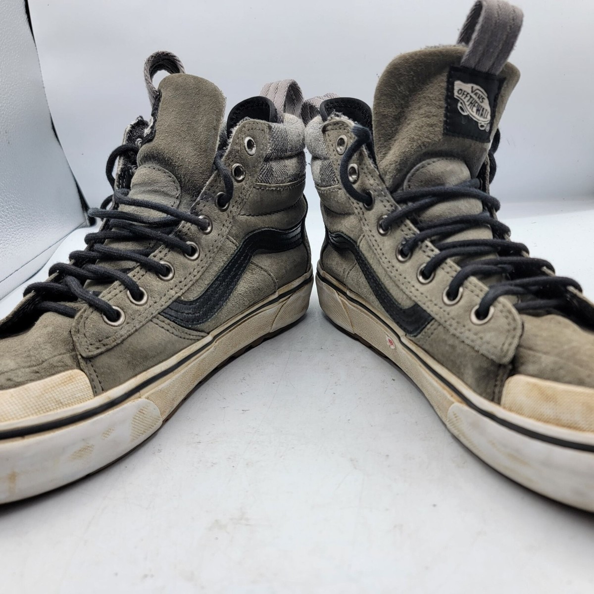 Vans Sk8 Hi MTE Mens Size 8 Gray High-Top Sneakers Primaloft Outdoors Warm Vans MTE SK8 HI WATERPROOF INSULATED UNISEX - High-top  main image 4