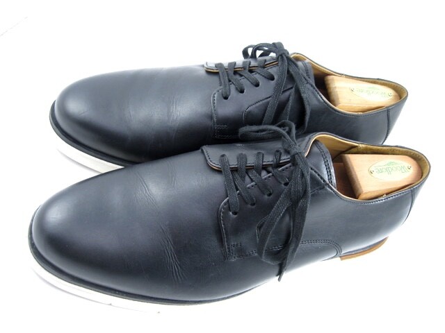SAOLA Allen Edmonds "CARSON" Pelle IBRIDO STRINGATO Derby 10.5 EEE Nero (579N)