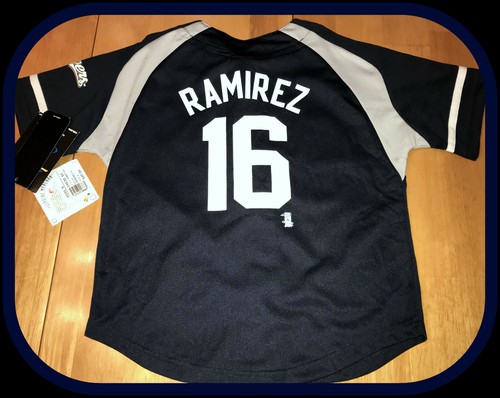 VINTAGE MILWAUKEE BREWERS ADIDAS ARAMIS RAMIREZ REPLICA JERSEY KIDS LARGE SIZE 7 - Picture 2 of 3