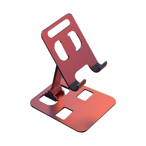 Foldable Cell Phone Stand Desktop Phone Holder Phone Mount Mini Support - Imagen 2 de 11