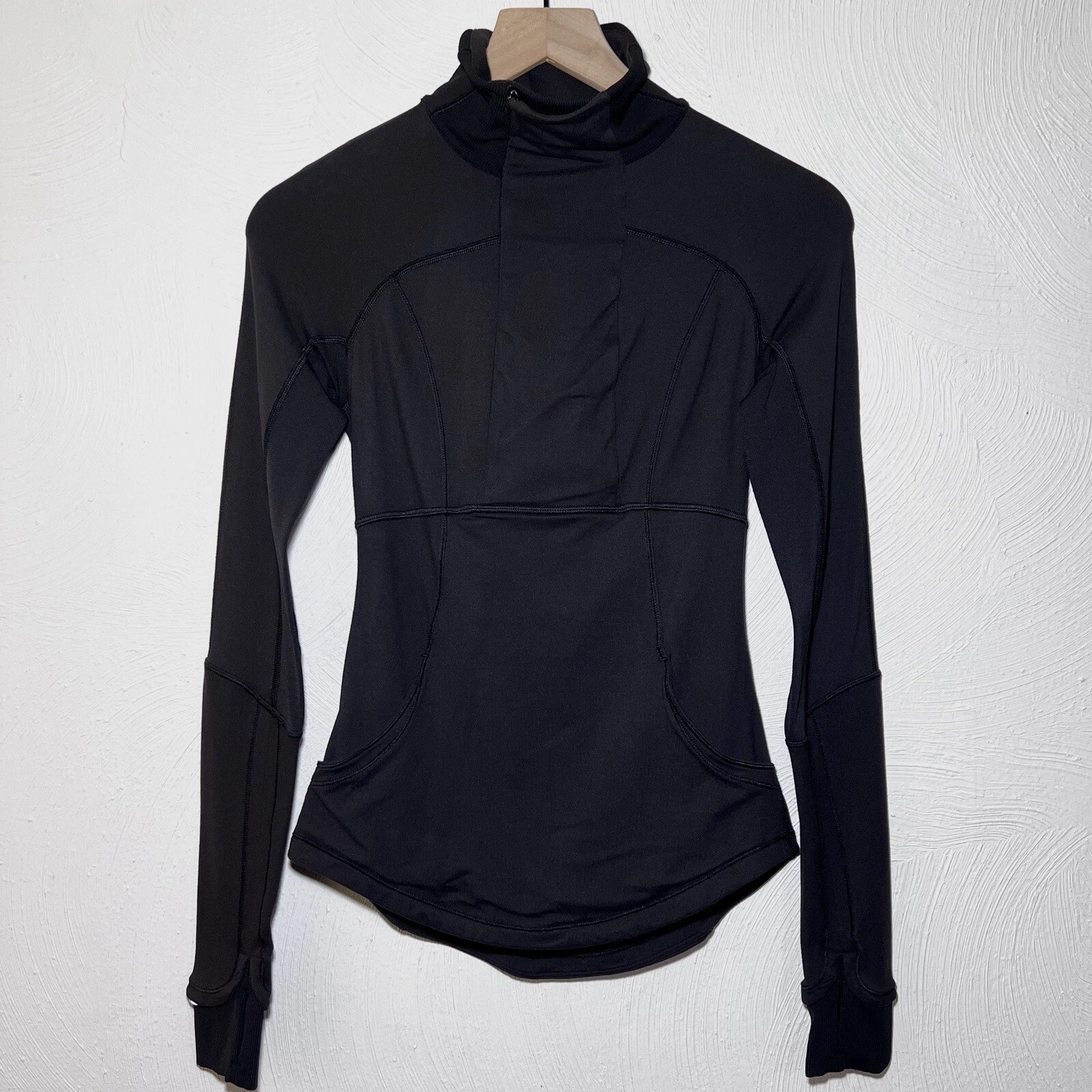 lululemon base runner 1/2 zip base-layer