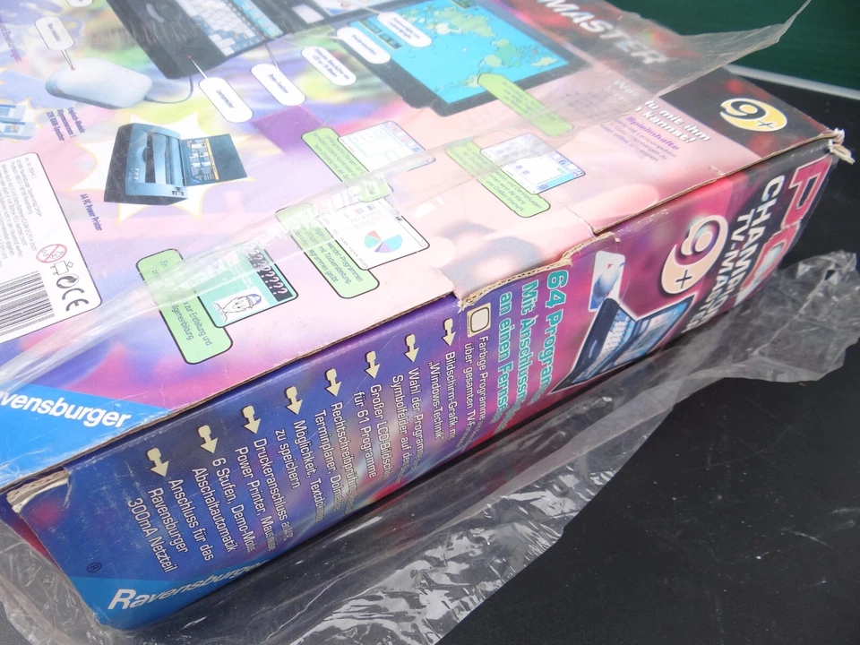 Champion TV PC Spiel Lerncomputer Kinder Lernen Computer 90er Ravensburger NEU - Bild 3 von 3