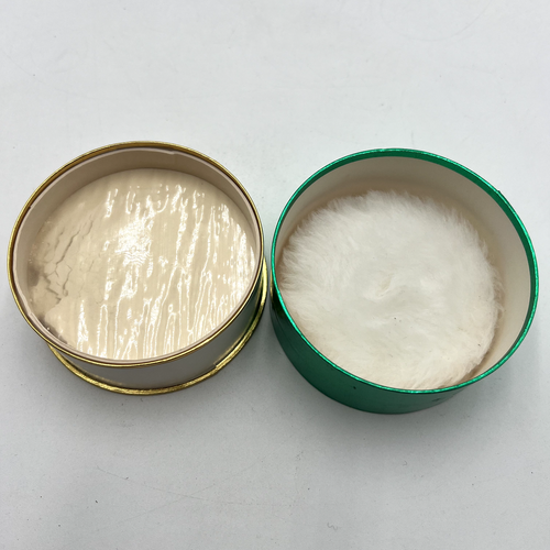 Vtg Emeraude Body Powder Puff Sealed Coty 2.3oz - Imagen 2 de 3