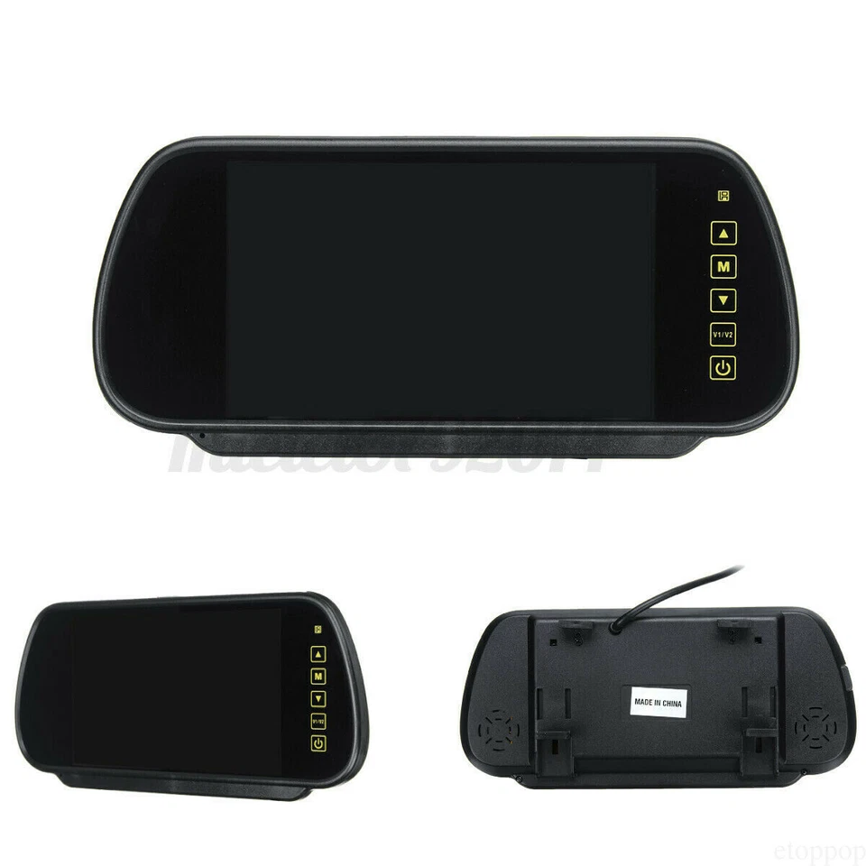 iPoster 7" Replacement Mirror Monitor + Backup Camera for Ford Transit Connect - Image 4 of 4