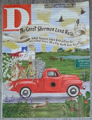 D Magazine January 2025 The Great Sherman Land Rush Volume 52 Number 1 Brand New
