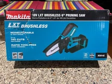 NEW! Makita XCU14Z 18V LXT Brushless Cordless 6" Pruning Saw (Tool Only) -SEALED