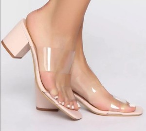 clear fashion nova heels