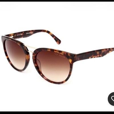 Ted Baker B645 sunglasses woman's tortoise 55mm gradient brown sunglasses