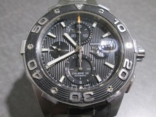 TAG Heuer Aquaracer 500M Calibre 16 Chronograph CAJ2110-0 Black Dial FREE SHIP 2