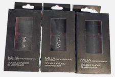 MUA Professional Double Ended Sharpener Set of 3
