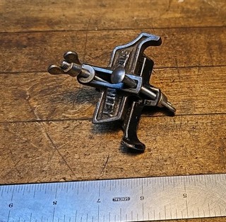 Antique Stanley No. 49 Auger Bit Depth Stop Gauge Woodworking Tool ☆USA