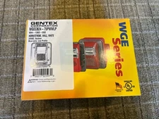 GENTEX WGECB24-75PWWLP, WGE Series, HORN/BLUE STROBE, WHITE HOUSING, Fire Alarm