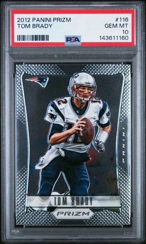 2012 Panini Prizm - Tom Brady #116 PSA 10