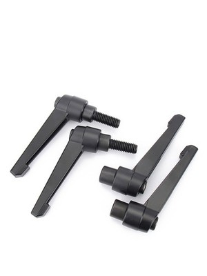 Machine Handle Adjustable Clamping Lever Black Knob M4 M5 M6 M8 M10 M12 M16