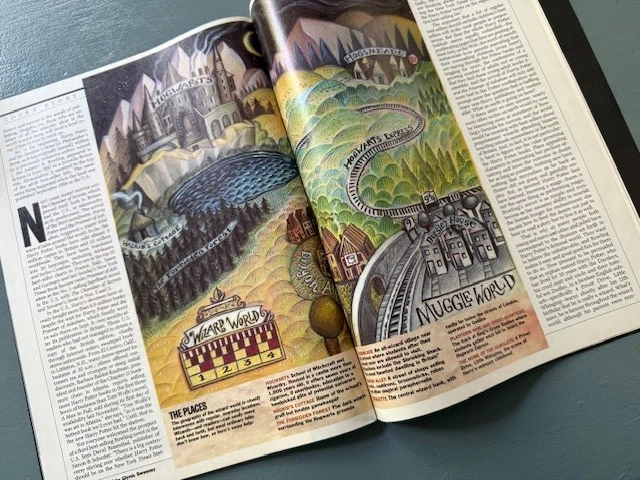 Time Magazine - Harry Potter The Magic of 4 October 1999 J.K. Rowling RARE - Image 2 of 4