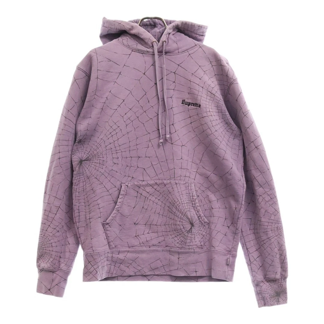 Sweat à capuche SUPREME 16AW toile d'araignée motif total pull sweat à capuche occasion a8d
