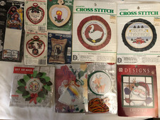 Counted Cross Stitch Kits- CHOOSE FROM MANY HOLIDAY THEMES