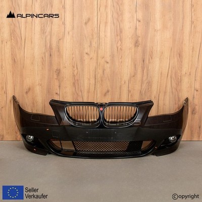 BMW 5 E60 E61 M Paket Frontstosstange Carbonschwarz Metallic Original (N103)