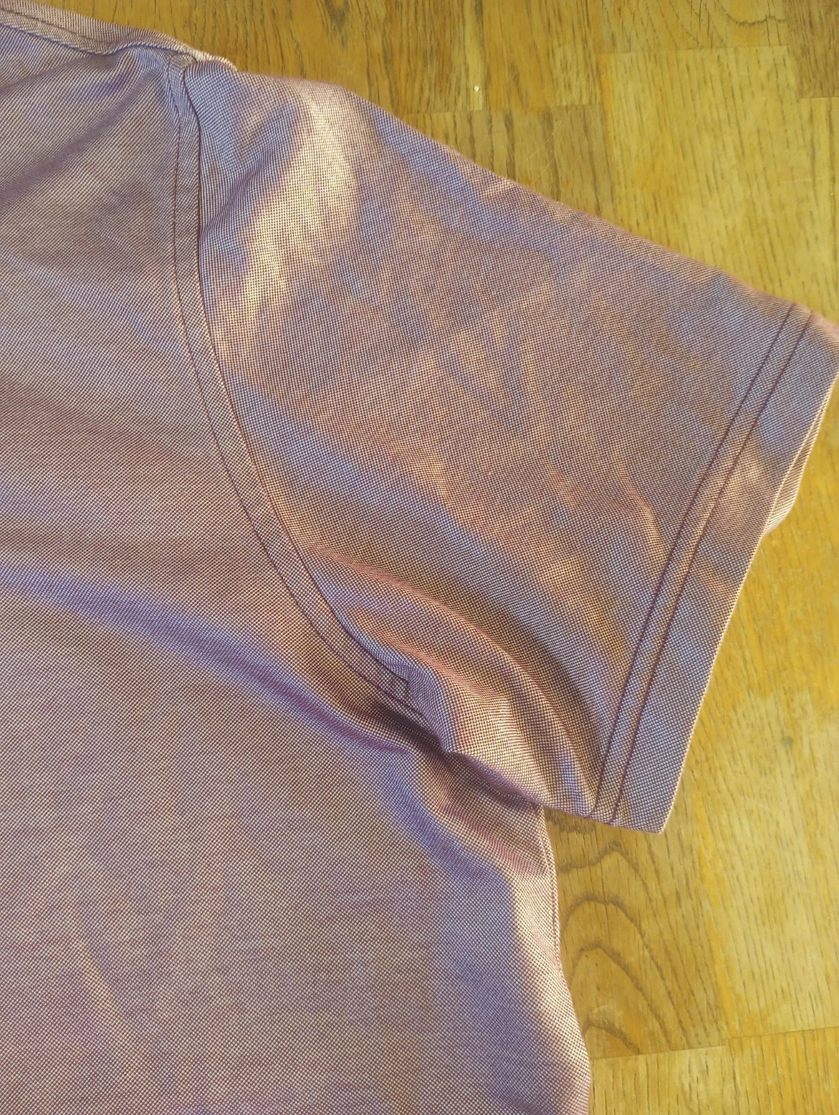Men's Tommy Bahama Maroon Med Pima Cotton Marlan Golf Polo SSLV Comfort Outdoor - product detail image 2
