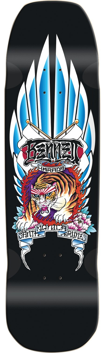 Santa Monica Airlines Skateboards Tiger Limited Old School Skateboard Deck