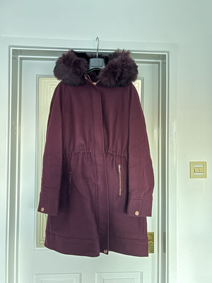 Baker Wool Coat Ted Baker Parka Jacket Sale Ted Baker Women's