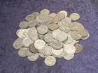 Lot of 100 Buffalo Nickel Coins Mixed Partial to Full Date Collection - One Lot