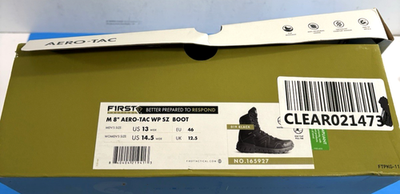 NEW 13 W MEN'S FIRST TACTICAL 8