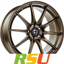 4x Tomason TN25 Superlight mattbronze 8.5x19" ET35 LK5 120 ML 72.6 Alufelgen ...