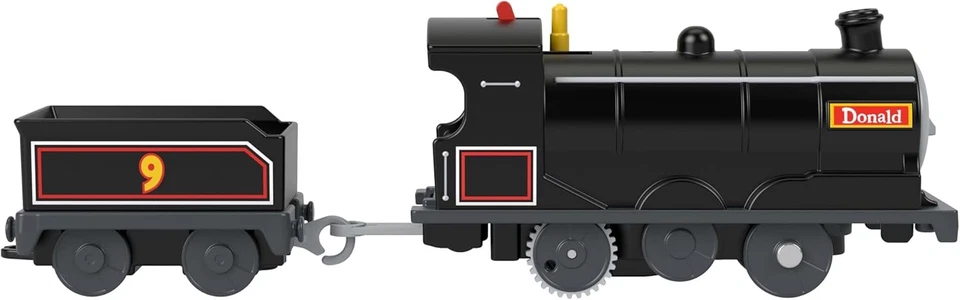 Thomas & Friends Motorized Toy Train Donald Battery-Powered Engine with Cargo Ca - Image 4 of 4