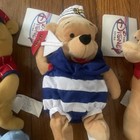 6 Disney Store Mini Bean Bag Plush Winnie The Pooh  Holiday Lot, NWT — photo 6