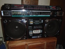 Vintage Helix HX 4636 AM/FM Dual Cassette Recorder Part/Repair