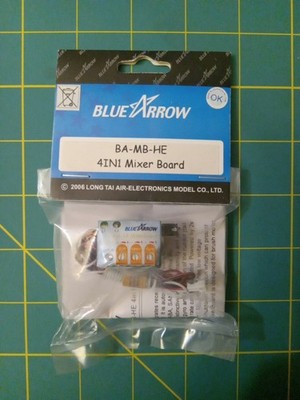 Blue Arrow BA-MB-HE 4-in-1 Mixer Board For Futaba, Jr Transmitters