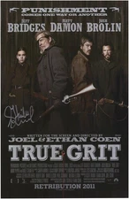 Hailee Steinfeld True Grit Autographed 11" x 17" Movie Poster