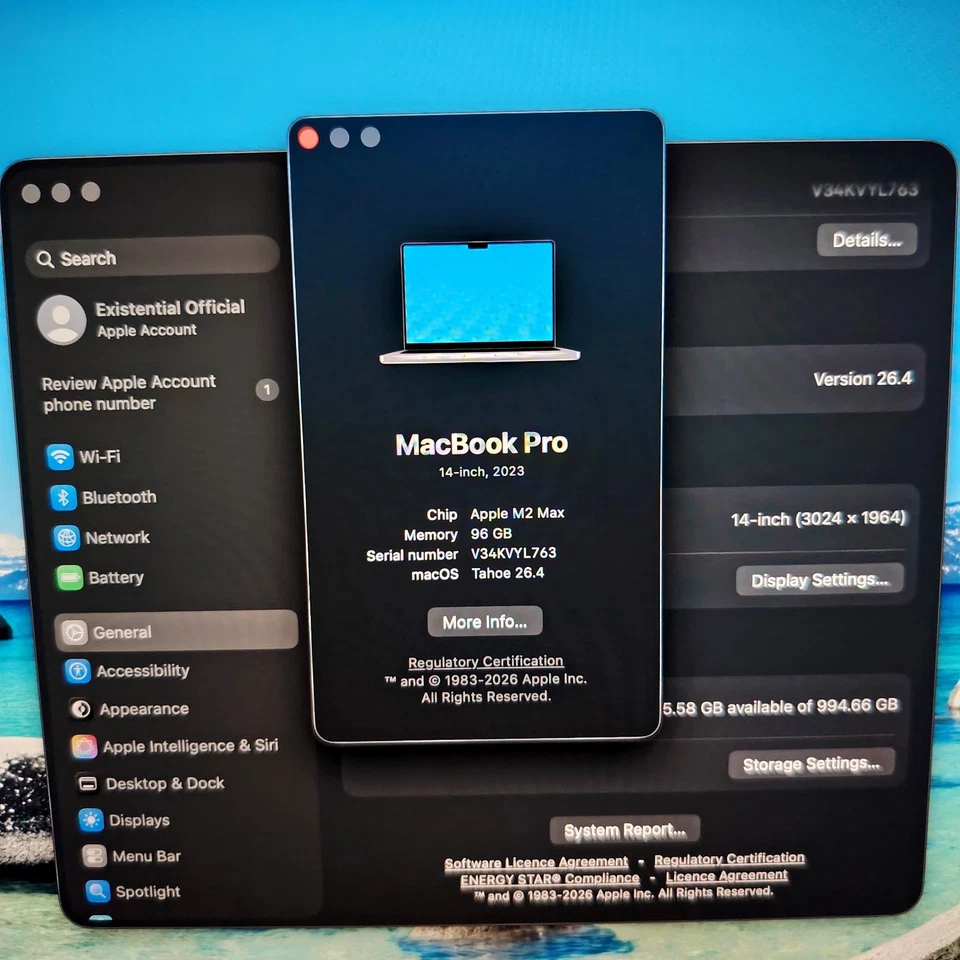 Apple MacBook Pro 14" M2 Max · 96GB · 1TB, photo 3 of 5