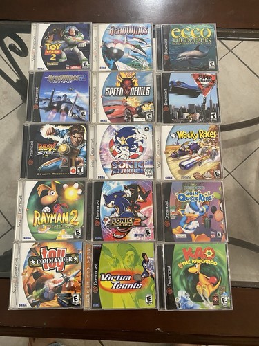 Lot 16 Jeux SEGA Dreamcast Cannes 06150 Jeux Vidéo
