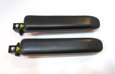 Pair Two New Replacement 12" Padded Black Armrests for Pride Mobility Scooters