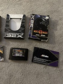 Sega Mega Drive 32x Mortal Kombat II Boxed plus DOOM BOXED 