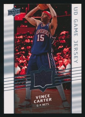 2008-09 Upper Deck #GA-VC Vince Carter UD Game Jerseys