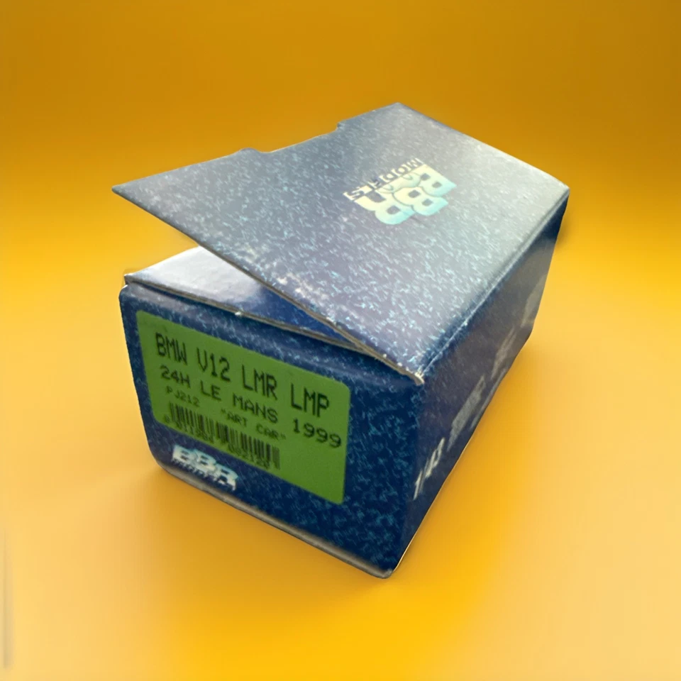 MODELOS 1/43 por BBR: BMW V12 LMR LMP 24H LE MANS 1999 "ART CAR" ENVÍO SIN CONSTRUIR EE. UU. Foto 2 de 4