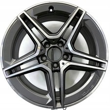 1x Alufelge 18 Zoll 7.5" 5x112 49ET Glanz Schwarz A1774011500 Mercedes-Benz Amg 1x Alufelge 18 Zoll 7.5" 5x112 49ET Glanz Schwarz A1774011500 Mercedes-Benz Amg